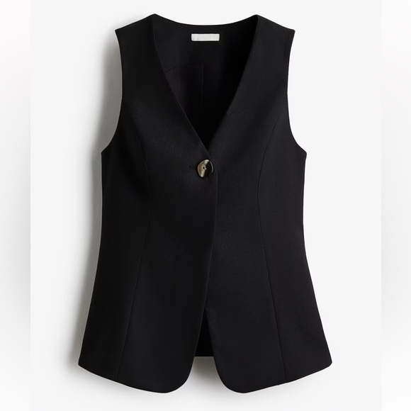 h & m • vneck vest - Picture 2 of 4